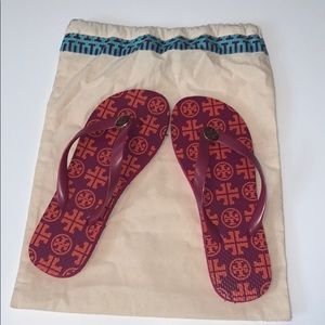 Tory Burch Limited Edition Flip Flops - never worn